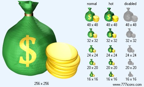 Money Bag Icon Images