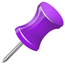 Purple Pin icon