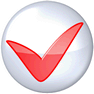 Red OK icon