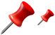 Red pin icons