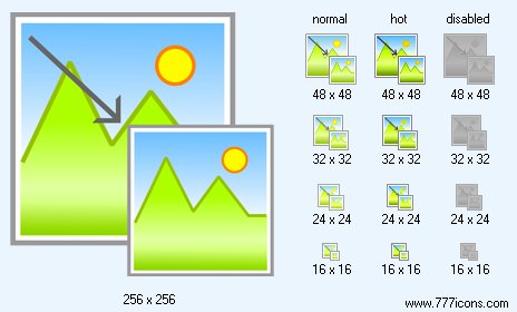 Resize Image Icon Images