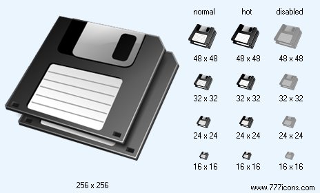 Save All Icon Images