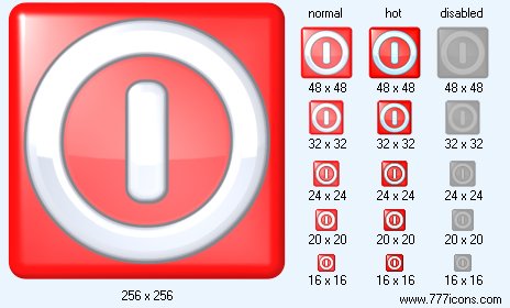 Turn Off Icon Images