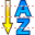 Sorting A-Z icon