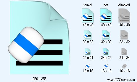 Clear Document Icon Images