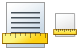 Horizontal ruler .ico