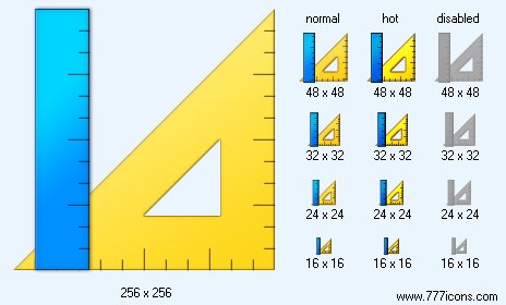 Rulers V5 Icon Images