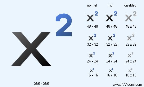 Superscript Icon Images