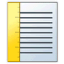 Vertical Ruler icon