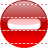 No entry icon