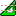 Green set square icon