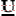 Underlined icon