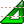 Green set square icon