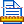 Horizontal page ruler icon