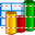 3d bar chart icon