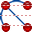Arc by diameter icon