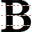 Bold icon