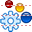 Color balance icon
