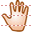 Hand icon