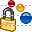 Lock color icon