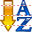 Sorting A-Z icon