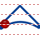 Arc end icon