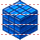 Blue cube icon