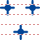 Hole centers icon