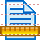 Horizontal page ruler icon