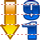 Sorting 9-1 icon