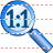 Actual size icon