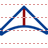 Arc distance icon