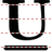 Underlined icon