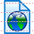 Web page icon