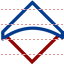 Arc radius icon