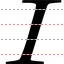 Italic icon