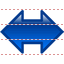 Left-right icon
