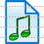 Midi document icon
