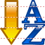 Sorting A-Z icon