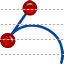 Tangent icon