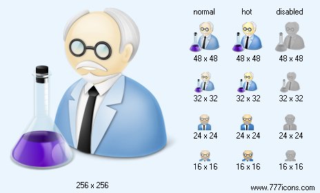 Scientist Icon Images