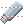 Silver flash drive icon