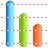 Bar graph icon