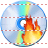 Burn CD icon