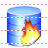 Burn data icon