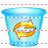 Empty trash can icon