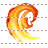 Fire curl icon