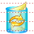 Full dustbin icon