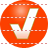Red OK icon