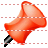 Red pin icon